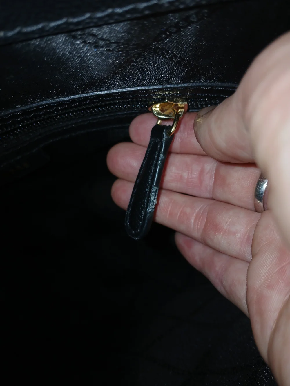 Michael Kors Black Saffiano Leather Tote